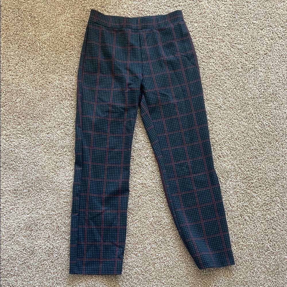 Sanctuary Black and Red Dress Pants Tailored Fit
